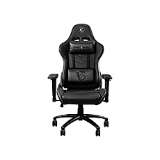 MSI MAG CH120 I, Adjustable Back Angle 90° - 180°, 4D Adjustable Armrests, PVC Leather, High Density Mould Shaping Foam, Ergonomic headrest pillow and lumbar, Gas Lift Class-4, 75mm Wheels, up to 150 KG, Steel Frame, Black and Grey, 9S6-B0Y10D-022