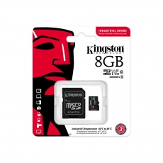 Карта памет Kingston Industrial microSDHC/SDXC A1 8GB, Class 10