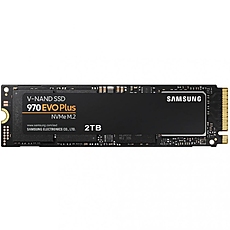 SAMSUNG 970 EVO PLUS 2TB SSD, M.2 2280, NVMe, Read/Write: 3500 / 3300 MB/s, Random Read/Write IOPS 620K/560K