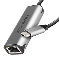 ADE-25RC SUPERSPEED USB-C 2.5 GIGABIT ETHERNETCompact aluminum USB-C 3.2 Gen 1 2.5 Gigabit Ethernet 10/100/1000/2500 Mbit adapter with automatic installation.