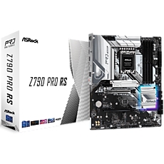 ASROCK MB Desktop Z790 Pro RS (S1700, 4x DDR5, 1x PCIe 5.0 x16, 1x PCIe 4.0 x16, 2x PCIe 3.0 x1, 4x Hyper M.2 PCIe Gen4x4, 8x SATA3 6.0 Gb/s, 2x USB-C, 6x USB 3.2, 6x USB 2.0, 1x RJ-45 2.5GB Lan, 1x HDMI, 1x DP, ATX