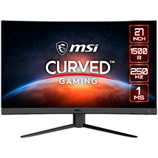 MSI G27C4X Curved Gaming Monitor, 27" 250Hz, FHD (1920x1080) 16:9, VA Anti-glare, 1ms, 300nits, 3000:1, 178°/178°, 1500R Curve, Freesync Premium, Adjustable Stand, 1x DP, 2x HDMI, 3Y Warranty