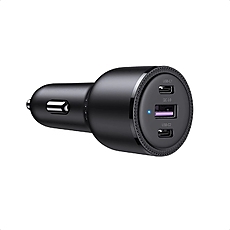 Ugreen зарядно за кола Fast Charger Car - 2 x Type-C, 1 x USB-A QC3.0, Power Distribution 69W CD239 - 20467