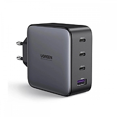 Ugreen универсално зарядно за стена Charger Wall 100W GaN Nexode CD226, 1 x USB-A, 3 x Type-C - 40747