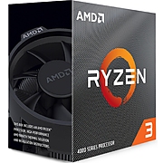 Процесор AMD Ryzen 3 4100, AM4 Socket, 4 Cores, 8 Threads, 3.8GHz(Up to 4.0GHz), 6MB Cache, 65W, BOX