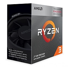 AMD Ryzen 3 3200G 4C/4T (3.6GHz / 4.0GHz Boost, 6MB, 65W, AM4)