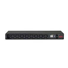 APC RACK PDU, METERED, 1U, 16A, 208/230V, (8) C13