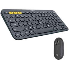 LOGITECH Pebble 2 Bluetooth Keyboard Combo - TONAL GRAPHITE - US INT'L