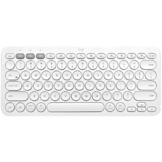 LOGITECH K380S Multi-Device Bluetooth Keyboard - TONAL WHITE - US INT'L