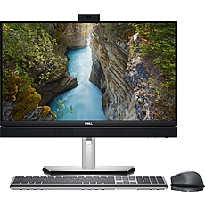 Dell OptiPlex 7410 AIO, Intel Core i7-13700 (8+8 Cores/30MB/2.1GHz to 5.1GHz), 23.8" FHD (1920x1080) IPS AG, 16GB (1X16GB) DDR5, 512GB SSD PCIe M.2, Intel Graphics, Adj Stand, FHD Cam and Mic, WiFi 6E + BT, Wireless Kbd and Mouse, Win 11 Pro, 3Y Pro Supp