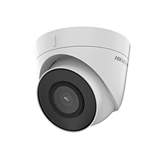 HikVision IP Dome Camera 4 MP, 2.8 mm, IR up to 30m, H.265+, IP67, built-in microphone, optional micro SDXC (256GB), 12Vdc/PoE 6.5W