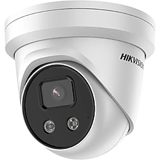 HikVision 4K IP Dome Camera 8 MP, 2.8 mm, IR up to 30m, H.265+, IP67, optional micro SDXC (256GB), 12Vdc/PoE 6.8W