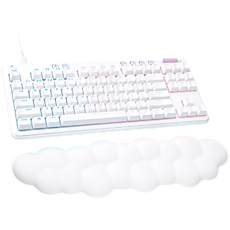 LOGITECH G713 TKL Corded Gaming Keyboard - OFF WHITE - USB - US INT'L - TACTILE