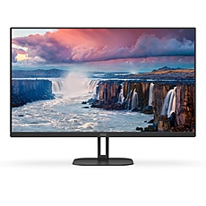 AOC 27V5CE/BK, 27" IPS WLED, 1920x1080@75Hz, 4ms GtG, 1ms MPRT, 300cd m/2, DCR 1000:1, 20M:1, Adaptive Sync, FlickerFree, Low Blue Light, 3Wx2, Tilt, HDMI, USB hub