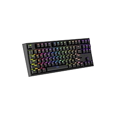 Genesis Gaming Keyboard Thor 404 TKL Black RGB Backlight US Layout Brown Switch