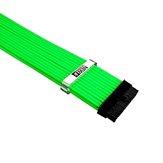 1stPlayer комплект удължителни кабели Custom Modding Cable Kit Neon Green - ATX24P, EPS, PCI-e - NGE-001