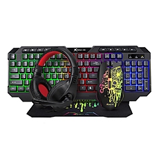 Xtrike ME Геймърски комплект Gaming COMBO CMX-415 - Keyboard, Mouse, Headset, Mousepad - XTRM-CMX-415