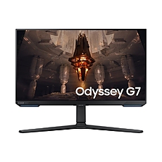 Samsung 28BG700 28" Odyssey G7, IPS, 144 Hz, 1 ms GTG, 3840x2160, 300 cd/m2, 1000:1 Contrast, DP, 2xHDMI, USB Hub, LAN, Black