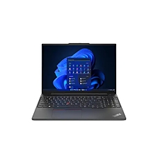 Lenovo ThinkPad E16 G1 Intel Core i7-13700H (up to 5GHz, 24MB), 16GB DDR4 3200MHz, 1TB SSD, 16" WUXGA (1920x1200) IPS AG, Intel Iris Xe Graphics, WLAN, BT, 1080p&IR Cam, Backlit KB, FPR, Graphite Black, DOS, 3Y