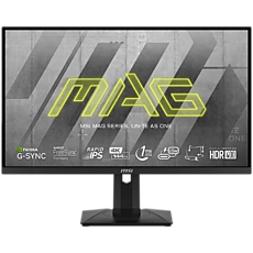 MSI MAG 274UPF Gaming Monitor, 27" 144Hz, 4K UHD (3840x2160) 16:9, Rapid IPS Anti-glare, 1ms, 400nits, 1000:1, 178°/178°, FreeSync Premium, G-syn compatible, Adjustable Stand, 1x DP, 2x HDMI, 1x USB Type-C,  3Y Warranty