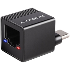 AXAGON ADE-MINIC USB-C 3.2 Gen 1 - Gigabit Ethernet MINI adapter, auto install, black