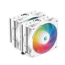 DeepCool охладител CPU Cooler AG620 White - Addressable RGB, Dual-Tower - LGA1700/AM5