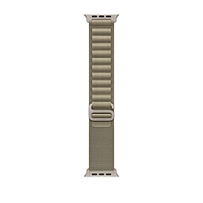 Apple 49mm Olive Alpine Loop - Medium