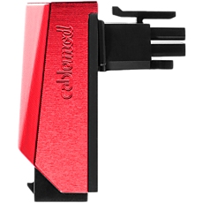 CableMod 12VHPWR 90 Degree Angled Adapter (Nvidia 4000 series) - Variant A - Red