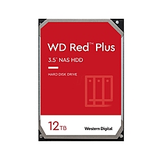 Western Digital Red 12TB Plus ( 3.5", 256MB, 7200 RPM, SATA 6Gb/s )