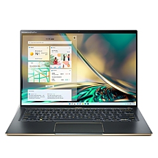 Acer Swift 5, SF514-56T-73WY, Intel Core i7-1260P (up to 4.70 GHz, 18MB), 14" 2.5K IPS touch w/Antibacterial coating, 16GB LPDDR5, 1024GB PCIe NVMe SSD, Intel UMA, WIFI6E, BT 5.2, FHD Camera, FPR, Win 11 Pro, Steam Blue