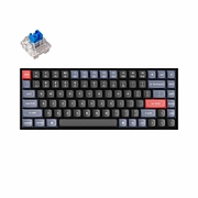 Геймърска механична клавиатура Keychron K2 Pro Hot-Swappable Keychron K Pro Mechanical Blue Switch, White Backlight Plastic Frame