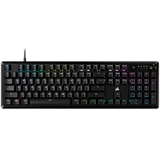 CORSAIR K70 CORE RGB Mechanical Gaming Keyboard — Black, Backlit RGB LED, MLX Red linear switches