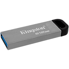 Kingston 512GB DataTraveler Kyson 200MB/s Metal USB 3.2 Gen 1, EAN: 740617328332