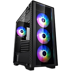 DeepCool MATREXX 50 ADD-RGB 4F, Mid Tower Case, Mini-ITX/Micro-ATX/ATX/E-ATX, USB2.0Г—2, USB3.0Г—1, AudioГ—1гЂЃMicГ—1, ABS+SPCC+Tempered Glass, Mesh Panel, DP-ATX-MATREXX50-AR-4F-NE