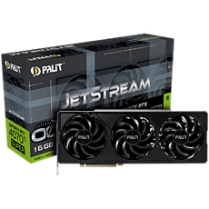 Palit RTX 4070Ti Super JetStream OC 16GB GDDR6X, 256 bit, 1x HDMI 2.1a, 3x DP 1.4a, 3 Fan, 1x 16-pin power connector, recommended PSU 750W,