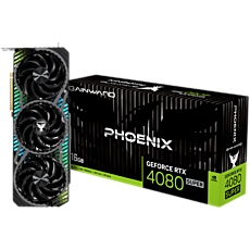 Gainward GeForce RTX 4080 SUPER Phoenix,  16GB GDDR6X, 256 bit, 1x HDMI 2.1a, 3x DP 1.4a, 3x fan, 1x 16-pin pwr connector, 850W, NED408S019T2-1032X