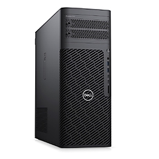 Dell Precision 7875 Tower, AMD Ryzen Threadripper PRO 7975WX (128 MB cache, 32 cores, 4.0GHz to 5.3GHz), 64 GB: 2x32 GB, DDR5, 4800 MT/s, RDIMM, ECC, 2x 1TB SSD PCIe M.2, Radeon Pro W7500, 8 GB GDDR6, 4 DP, KB&M, 1000W, Win 11 Pro, 3Yr PS