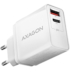 AXAGON ACU-PQ22W QC3.0 + USB-C PD wall charger