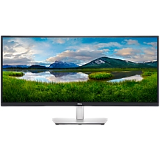 Dell P3424WE Curved USB-C Hub Monitor LED, 34", WQHD 3440x1440 60Hz, 21:9, 3800R, IPS, Anti-glare, 3H Hard Coating, Comfort V, Flicker Free, 300 cd/m2, 1000:1, 178°/178°, 5ms/8ms, Touchscreen, DP, HDMI, USB-C 3.2 Gen 1, LAN, Height, Swivel, Tilt, 3