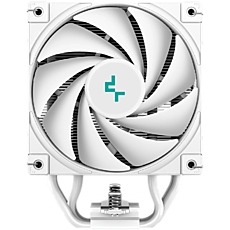 DeepCool AK500S Digital WH, CPU Air Cooler, 1x120mm FK120 PWM FDB Fan, ARGB, Digital Display, White, TDP 240W, 5 Heatpipes, Fluid Dynamic Bearing, LGA1700/1200/1151/1150/1155, AMD AM5/AM4,125Г—96Г—160 mm(LГ—WГ—H), 3Y, R-AK500S-WHADMN-G