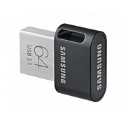 USB памет Samsung FIT Plus, 64GB, USB-A, Черна