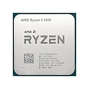 Процесор AMD Ryzen 5 5600, AM4 Socket, 6 Cores, 12 Threads, 3.5GHz(Up to 4.4GHz), 35MB Cache, 65W, Tray