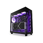 Кутия NZXT H6 Flow RGB Matte Black - Middle Tower