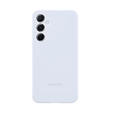 Samsung A55 Silicone Case Light Blue