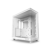 Кутия NZXT H6 Flow Matte White - Middle Tower