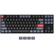 Геймърска механична клавиатура Keychron K8 Pro QMK/VIA TKL Gateron G Pro(Hot Swappable) Brown Switch RGB Backlight Plastic Frame