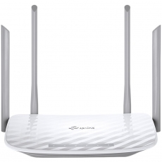 AC1200 Dual-Band Wi-Fi RouterSPEED: 300 Mbps at 2.4 GHz + 867 Mbps at 5 GHzSPEC: 4Г— Antennas, 1Г— 10/100M WAN Port + 4Г— 10/100M LAN Ports FEATURE: Tether App, WPA3, Access Point Mode, IPv6 Supported,В  IPTV, Facebook Wi-Fi