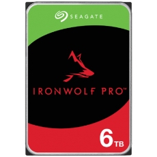 SEAGATE HDD Ironwolf pro NAS (3.5''/6TB/SATA/rmp 7200)