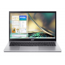 Acer Aspire 3, A315-59-39M9, Core i5-1235U, (up to 4.40Ghz, 12MB), 15.6" FHD (1920x1080) IPS SlimBezel AG, 16GB DDR4, 1024GB SSD PCIe, Intel UMA Graphics,Cam&Mic, 802.11ac + BT, No OS, Silver