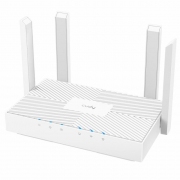 Безжичен рутер CUDY WR1300E, Двубандов AC1200, 300+867 Mbps, 3xGigabit, Бял